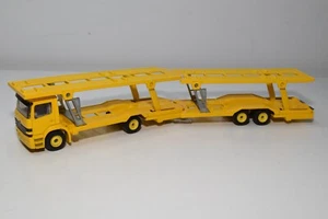 B67 1:55 SIKU 3419 MERCEDES-BENZ ACTROS PKW AUTO CAR TRANSPORTER FAIR COND. - Picture 1 of 11