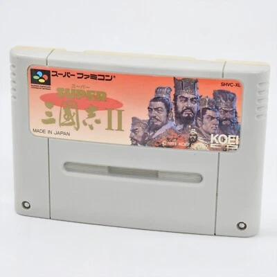 Super Famicom SUPER SANGOKUSHI II 2 Cartridge Only Nintendo sfc - Image 1 of 2