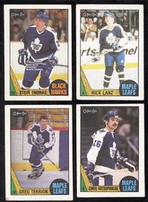 1987-88 OPC 87-88 O PEE CHEE TEAM SET LOT NHL HOCKEY CARDS SEE LIST