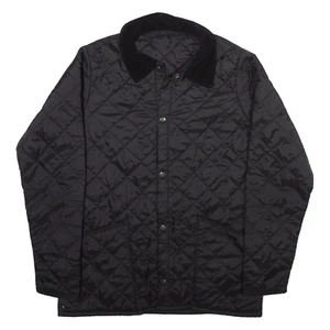 BARBOUR Insulated Boys Quilted Jacket Black 12-13Y - Picture 1 of 6