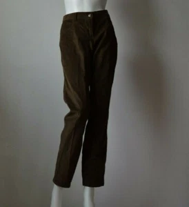 Max Design Neu mit Etikett Damen Cordhose spitz zulaufend unten braun Größe 12 - Bild 1 von 8