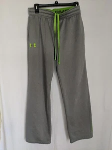 Under Armour Boys 16 Athletic Long Sweat Pants Gray Green Size yxl READ NOTES - Picture 1 of 12