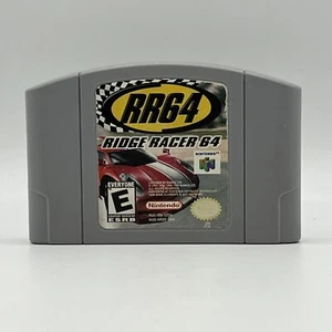 Nintendo N64 RR64 Ridge Racer 64 Authentic Tested & Working Official Namco 2000 - Bild 1 von 3