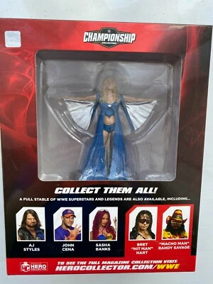EAGLEMOSS Wwe Campeonato Colección Charlotte Flair Lucha Libre Estatua Figura - Imagen 1 de 3
