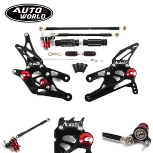 For Honda CBR600RR 2003 2004 2005 2006 GP Shift Racing Footrest Rearset Pegs - Foto 1 di 9