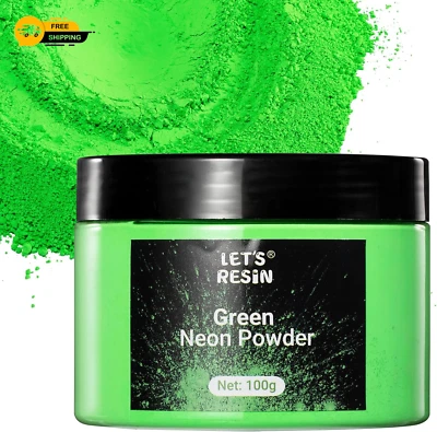 Неоновый пигмент порошок, 12Colors флуоресцентный порошок, 10 г/бутылка слюды порошок для Ep - Изображение 1 из 4