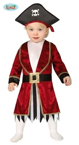 Fiestas Guirca Baby Pirate Halloween World Book Day Costume Age 12-18 Months - Picture 1 of 2