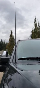 31" Black Antenna Mast Power Radio AM/FM for FORD F-250-F750 2017-2025 Brand New - Picture 1 of 24