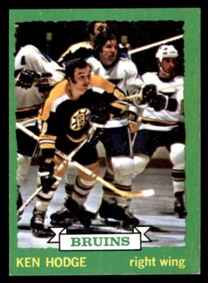 1973 Topps Hockey #133 Ken Hodge VG/EX - Image 1 of 2