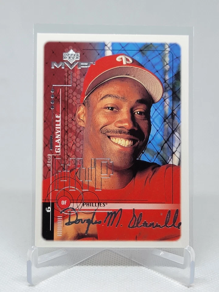 1999 (PHILLIES) Upper Deck MVP Silver Script #158 Doug Glanville E9B - Image 1 of 1