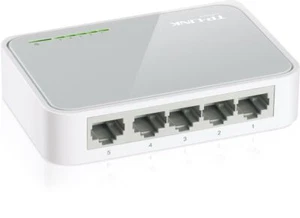 TP-LINK TL-SF1005D 5-Port 10/100Mbps Desktop Switch - 5 Ports - 5 x RJ-45TL-SF10 - Picture 1 of 4