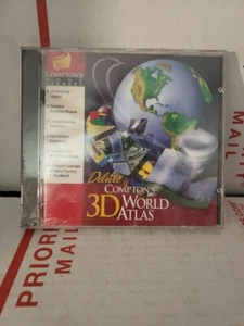 Deluxe Compton's 3d World Atlas Windows Version 3.2 1998 Explore Earth ~ #177 - Picture 1 of 2