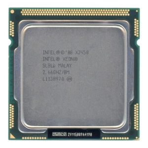 Server Processor CPU Intel Xeon X3450 2.66GHz Socket LGA1156 SLBLD - Picture 1 of 1