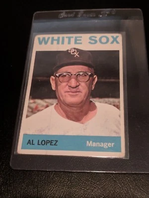 1964 Topps #232 Al Lopez White Sox EX - Image 1 of 2