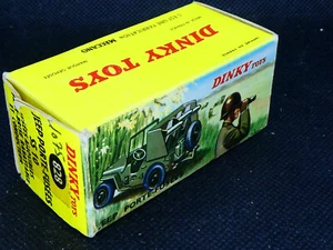 French Dinky Toys 828 Jeep Porte-Fuseée SS10 Rocket Launcher BOX ONLY - Picture 1 of 10
