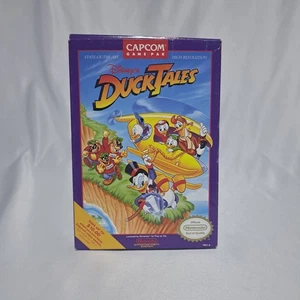 Duck Tales For Nintendo NES Capcom 1985 Cartridge Box Manual Sleeve - Picture 1 of 6