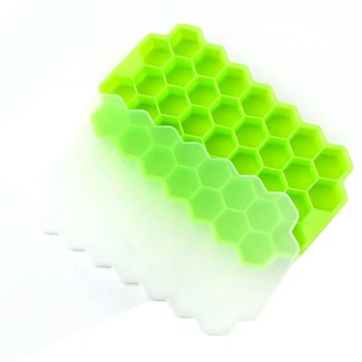 Eiswürfelbereiter Eiswürfelform Multifunktional 37 Gitter Mit Deckel Für Zuhause - Bild 1 von 4