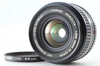 [Exc+5] Minolta MC W.Rokkor 28mm f/2.8 MF Wide Angle Lens for MC MD SR Mount SLR - Image 1 of 4