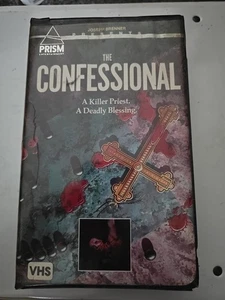 The Confessional - Clam Shell - VHS 1985 - Classic RARE Movie Film - Free S&H - Picture 1 of 4