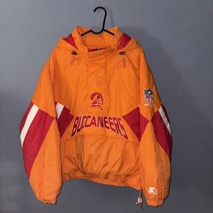 Vintage NFL Buccaneers Start Proline 14/ Zip Puff Jacket - Bild 1 von 11