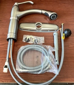 NEU Moen 7295SRS Brantford 1-Griff ausziehbare Küchenarmatur Edelstahl B183 - Bild 1 von 4