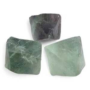 Fluorit Oktaeder Kristalle 134,3 Gramm. 3 Stück Lot - Bild 1 von 1
