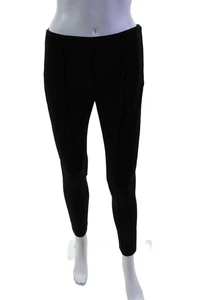 Rag & Bone Womens Solid Black High Rise Pleated Skinny Leg Pants Size 6 - Picture 1 of 7