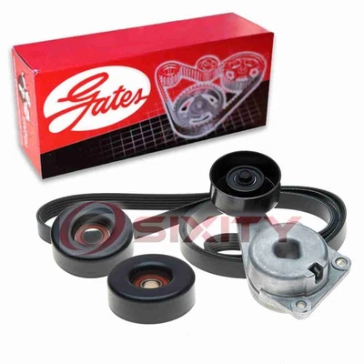 Gates Complete Serpentine Belt Drive Component Kit for 2007-2010 Ford gw Foto 1 de 4
