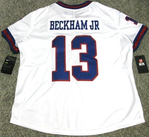 Odell Beckham Jr. NY Giants Womens White Nike Color Rush Limited Jersey (XL, 2X) - Picture 1 of 7
