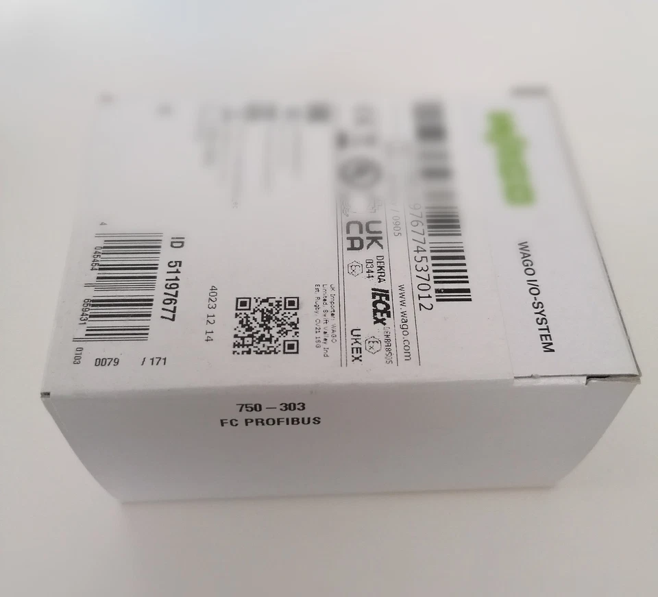 Sistema de E/S Wago 750-303 ACOPLAMIENTO DE BUS DE CAMPO - Imagen 1 de 4