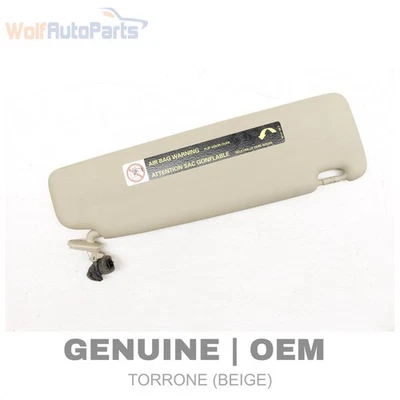 2007-2009 AUDI A4 - LEFT Convertible SUN Visor / Sunvisor 8H0857551M - Image 1 of 4