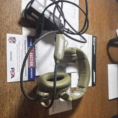 Minnesota Vikings Jerry Gray sideline salute the service, headphones, W/PSA - Image 1 of 4