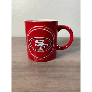 San Francisco 49ers 14 Ounce Oz Red Black Gold Coffee Mug Cup- NWT - Picture 1 of 5