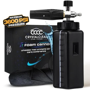 Crystal Clean High Performance Foam Cannon, Premium Quality Adjustable Foam G... - Bild 1 von 7
