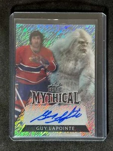 2024 Leaf Metal Hockey Legends Exotic Mythical Auto Yeti Guy Lapointe 1/1 - Picture 1 of 2