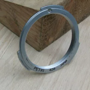 genuine early petri petriflex SLR to m42 mount adapter (not pk mount) - Picture 1 of 2