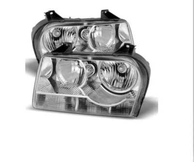 Faros halógenos de repuesto izquierda+derecha para Chrysler 300 2005-2010 Foto 1 de 4