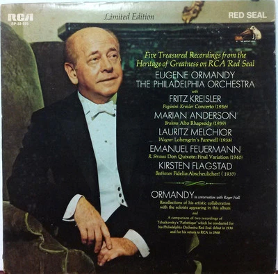 The Philadelphia Orchestra 1969 RCA Red Seal  Limited Edition 12" 33 RPM LP (M) - Image 1 of 2