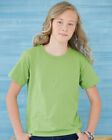 Lot de 100 t-shirts vierges en coton lourd Gildan Youth ok pour mélanger couleurs XS-XL enfants