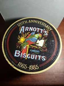 Arnotts Vintage Tin Empty 120th Anniversary 1985 - Picture 1 of 9