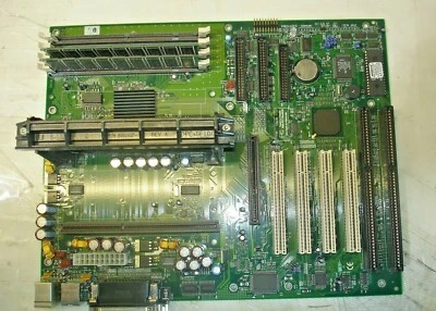 TYAN S1833D PENTIUM II PCI-ISA MOTHERBOARD+INTEL PENTIUM 2 CPU+128MB RAM - Image 1 of 2