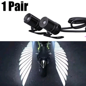2pcs Angel Wings For Motorcycle LED Underbody Light Projector Atmosphere Light - Picture 1 of 13