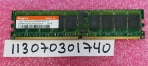 1GB DDR2 PC2 PC DDR PC2-3200R DDR2-400MHZ 3200R 400 240PIN ECC-REG 1rx4 128x4 - Picture 1 of 1