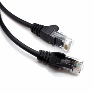 Cable de conexión de red RJ45 Ethernet Cat5e LAN 1m arrancado - Imagen 1 de 1