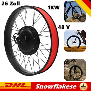 Kit de conversión de bicicleta eléctrica de 26 pulgadas LCD E-Bike Motor Kit de conversión 48 V DHL - Imagen 1 de 16