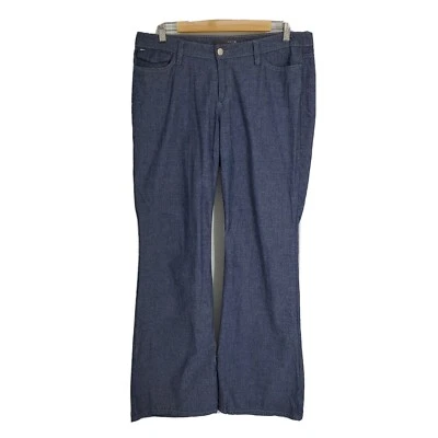 Pantalón de mezclilla Joes para mujer azul cambray bota acampanada talla 30x33  Foto 1 de 4