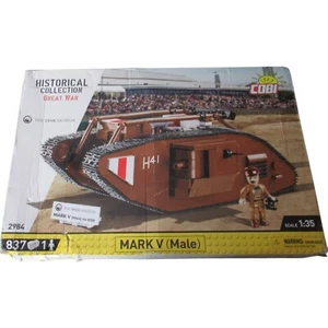 COBI Colección Histórica Gran Guerra Mark V Tanque Conjunto de Construcción # 2984 NUEVO PAQUETE DMG - Imagen 1 de 6