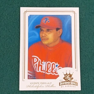Vicente Padilla 2003 Donruss Diamond Kings Baseball Card #129 Phillies - Picture 1 of 10