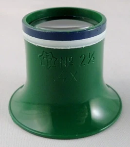 LOUPE D'HORLOGER STERNKREUZ lentille biconvexe N°2.5 grossissement X 4 - Picture 1 of 1
