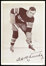 1935-40 STARCH CROWN BRAND 60 GEORGES MANTHA EX+ MONTREAL CANADIENS HOCKEY PHOTO